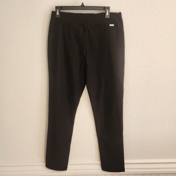 Calvin Klein Women's Size 12 Slim Fit Tapered Leg Stretch Dress Pants Black‎ NWT - Picture 5 of 5